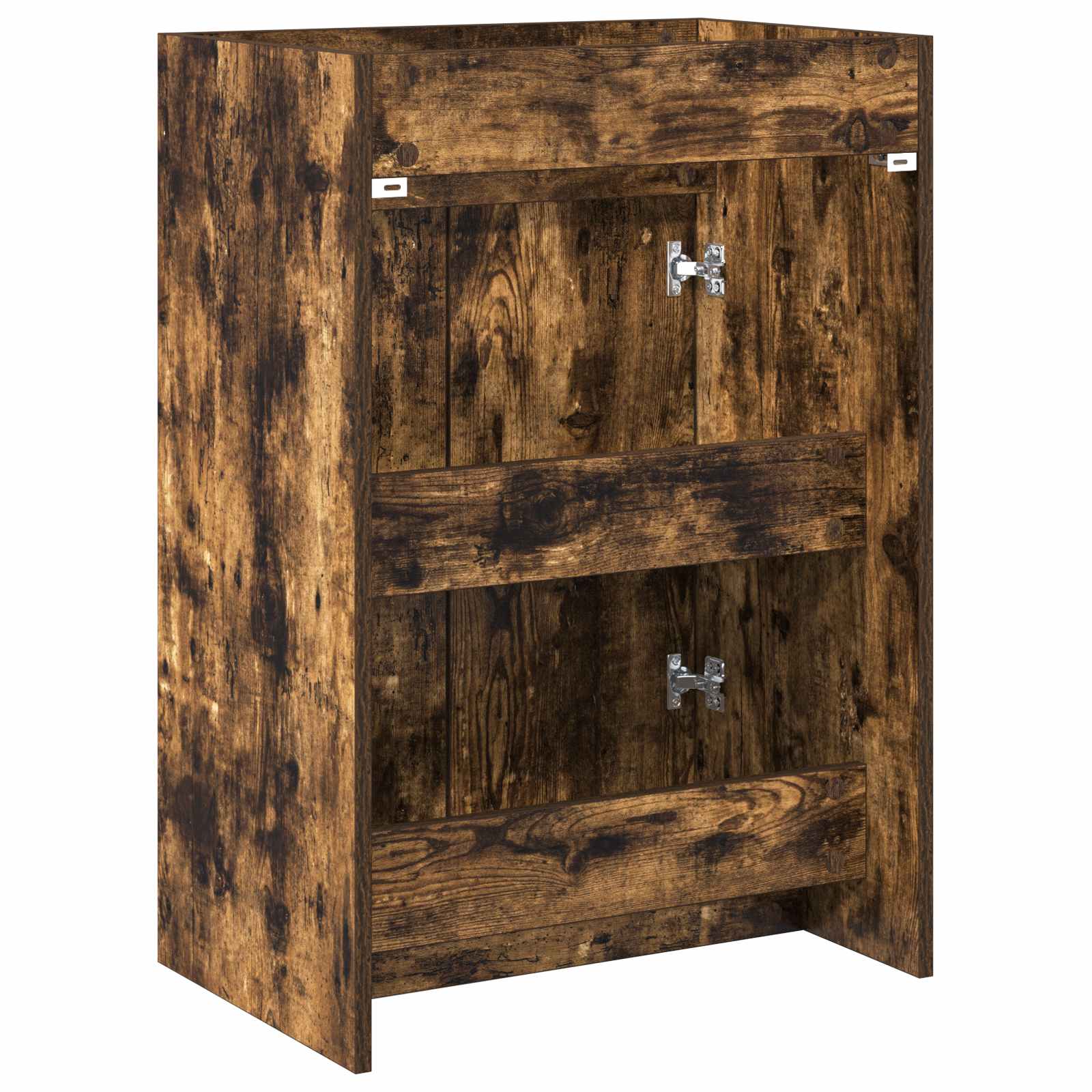vidaXL Szafka pod zlewem w łazience Dąb wędzony 56 x 37,5 x 81 cm