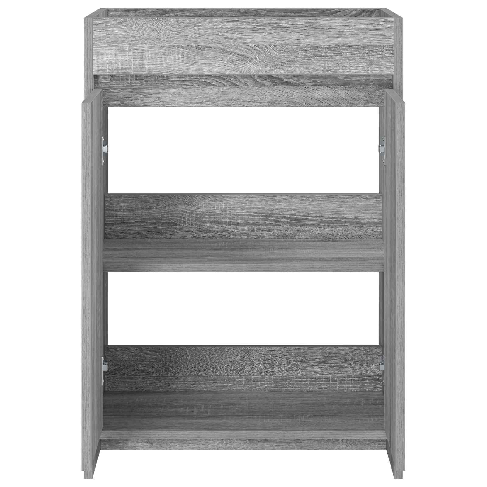 vidaXL Szafka pod zlewem w łazience Szary Sonoma 56 x 37,5 x 81 cm