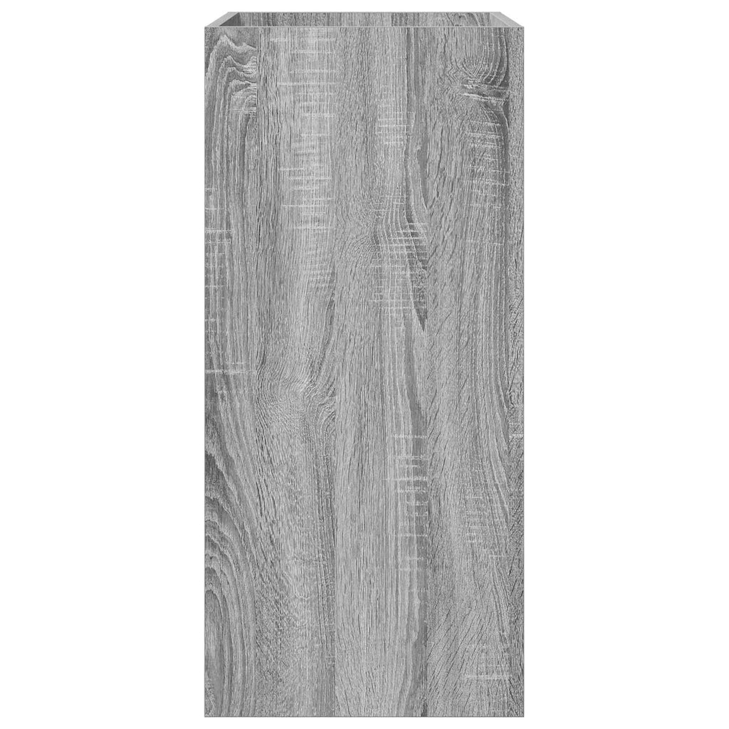 vidaXL Szafka pod zlewem w łazience Szary Sonoma 56 x 37,5 x 81 cm