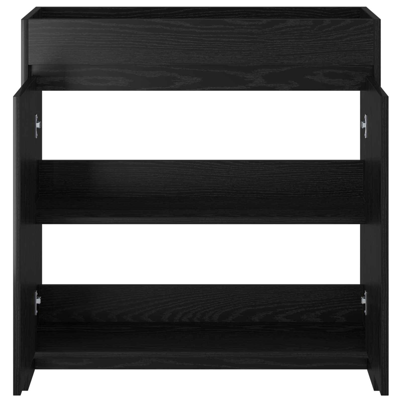 vidaXL Szafka pod zlewem w łazience Czarny dąb 78,5 x 37,5 x 81 cm