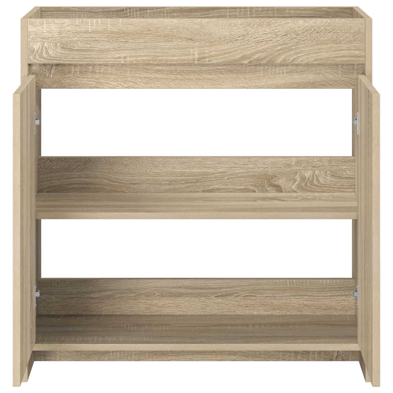 vidaXL Szafka pod zlewem w łazience dąb Sonoma 78,5 x 37,5 x 81 cm