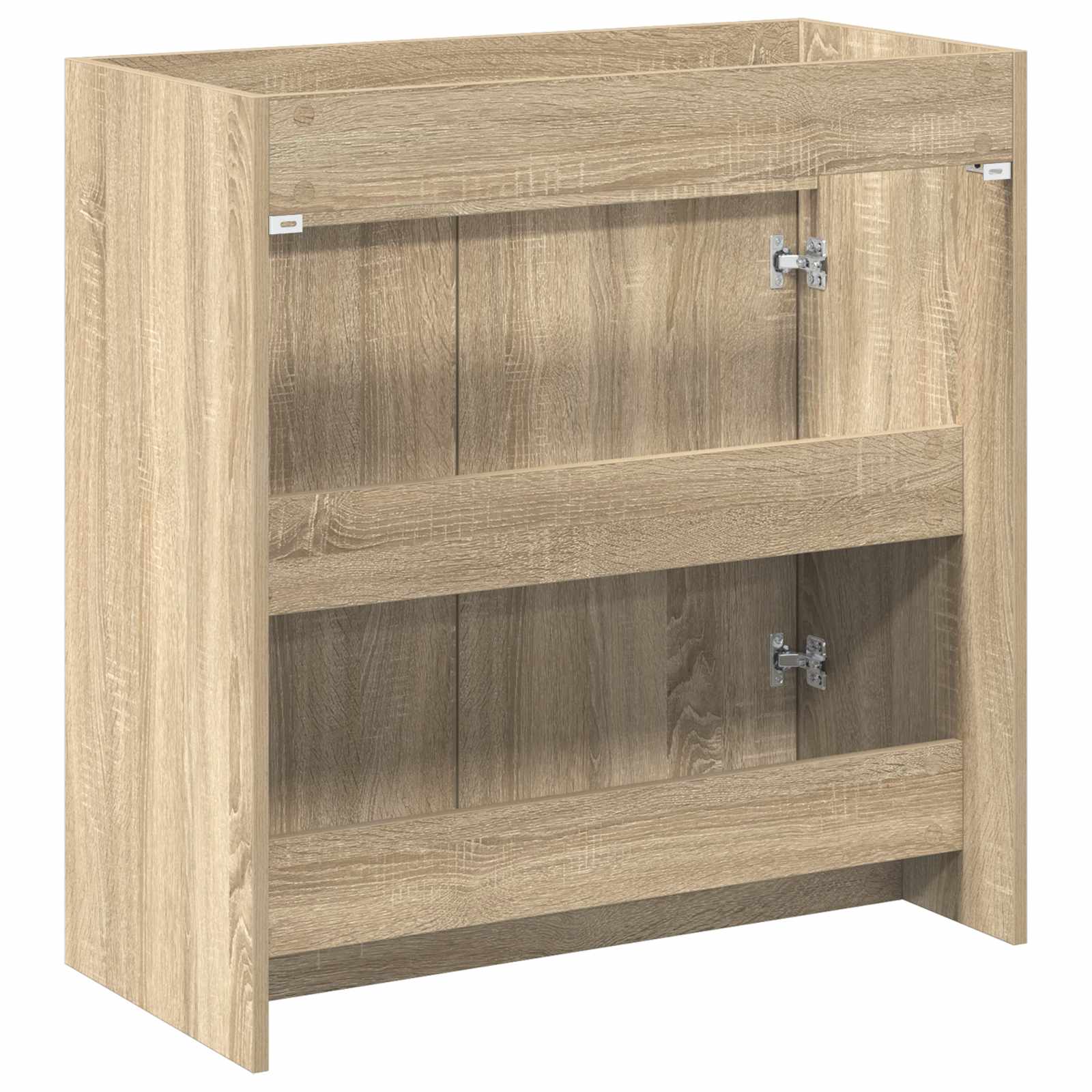 vidaXL Szafka pod zlewem w łazience dąb Sonoma 78,5 x 37,5 x 81 cm