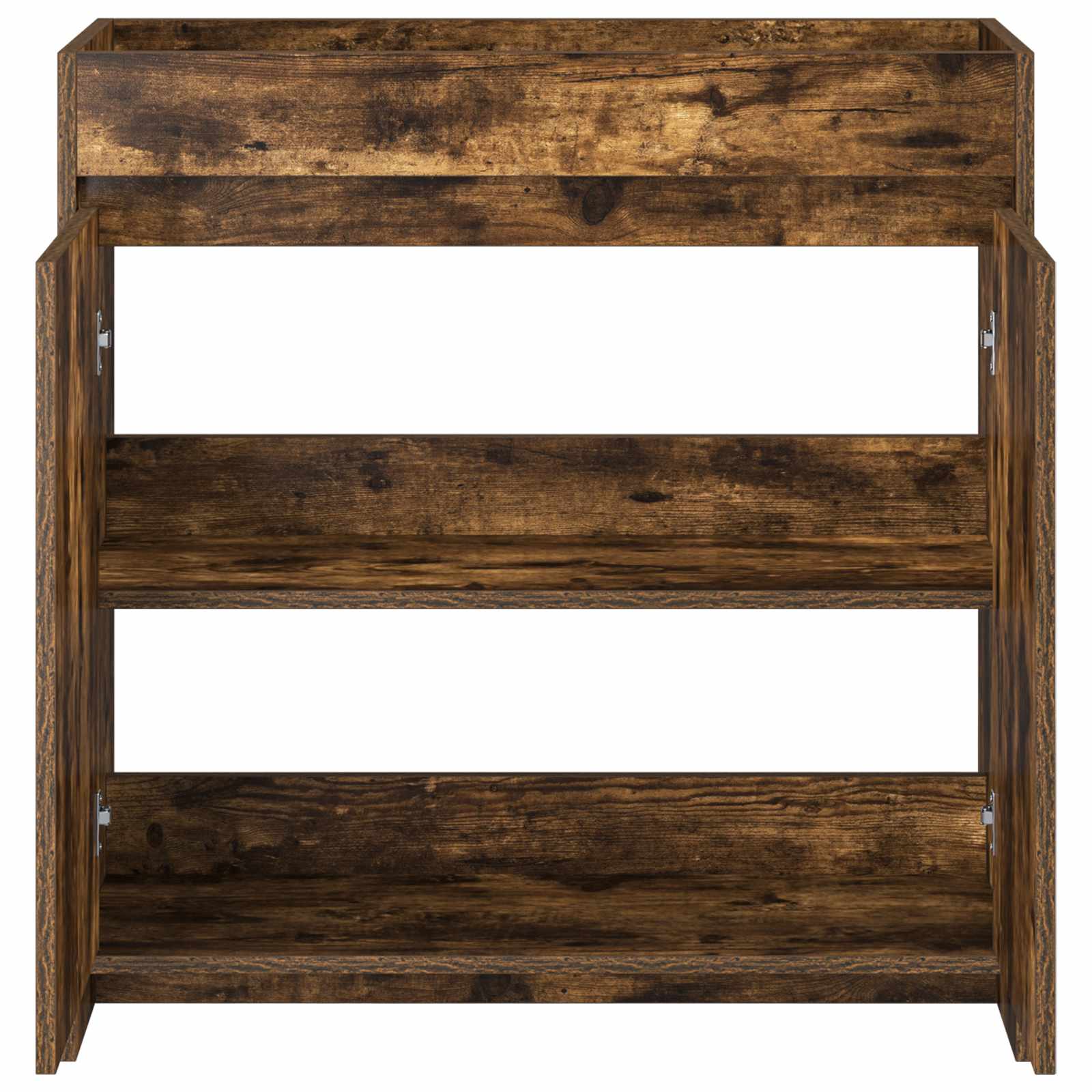 vidaXL Szafka pod zlewem w łazience Dąb wędzony 78,5 x 37,5 x 81 cm