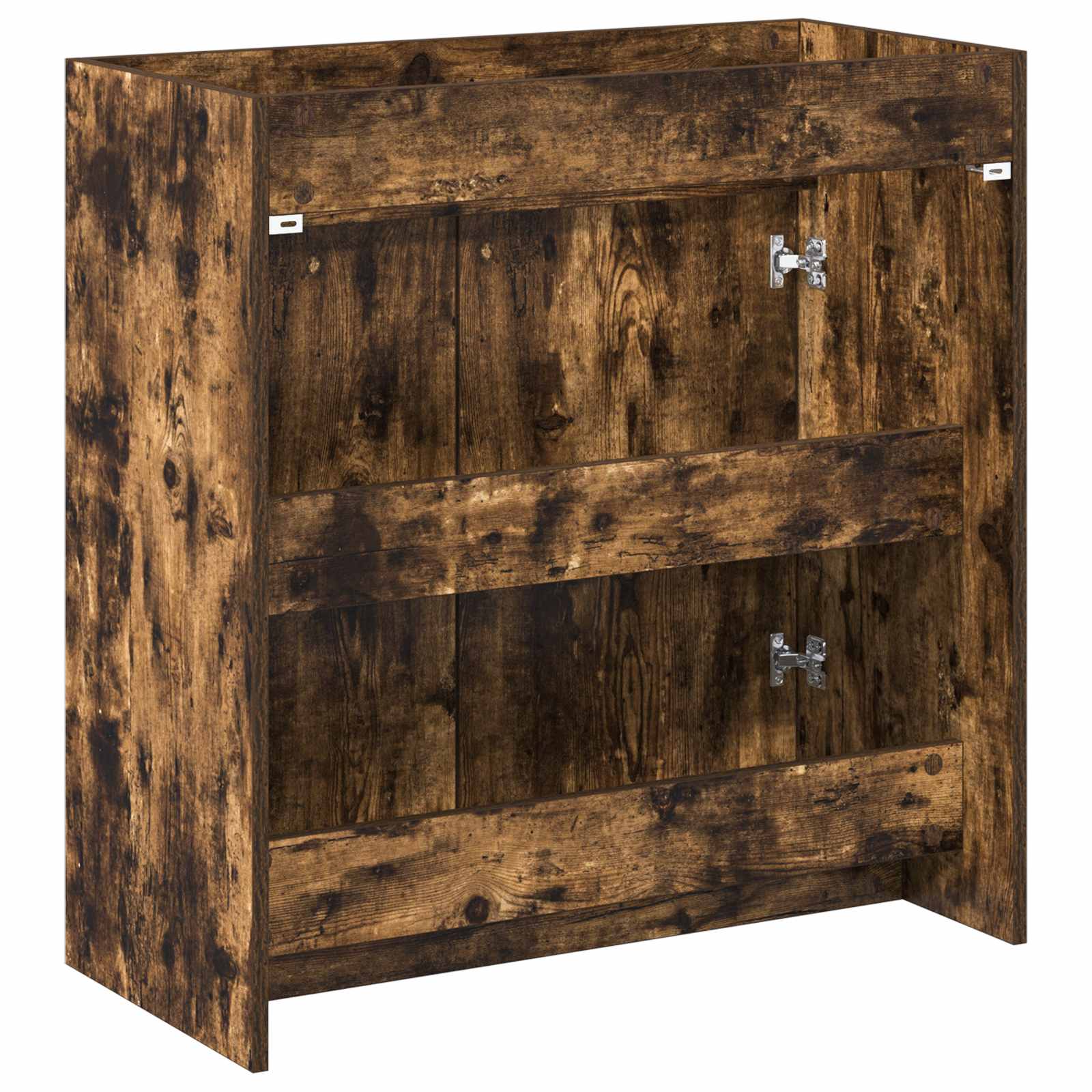 vidaXL Szafka pod zlewem w łazience Dąb wędzony 78,5 x 37,5 x 81 cm