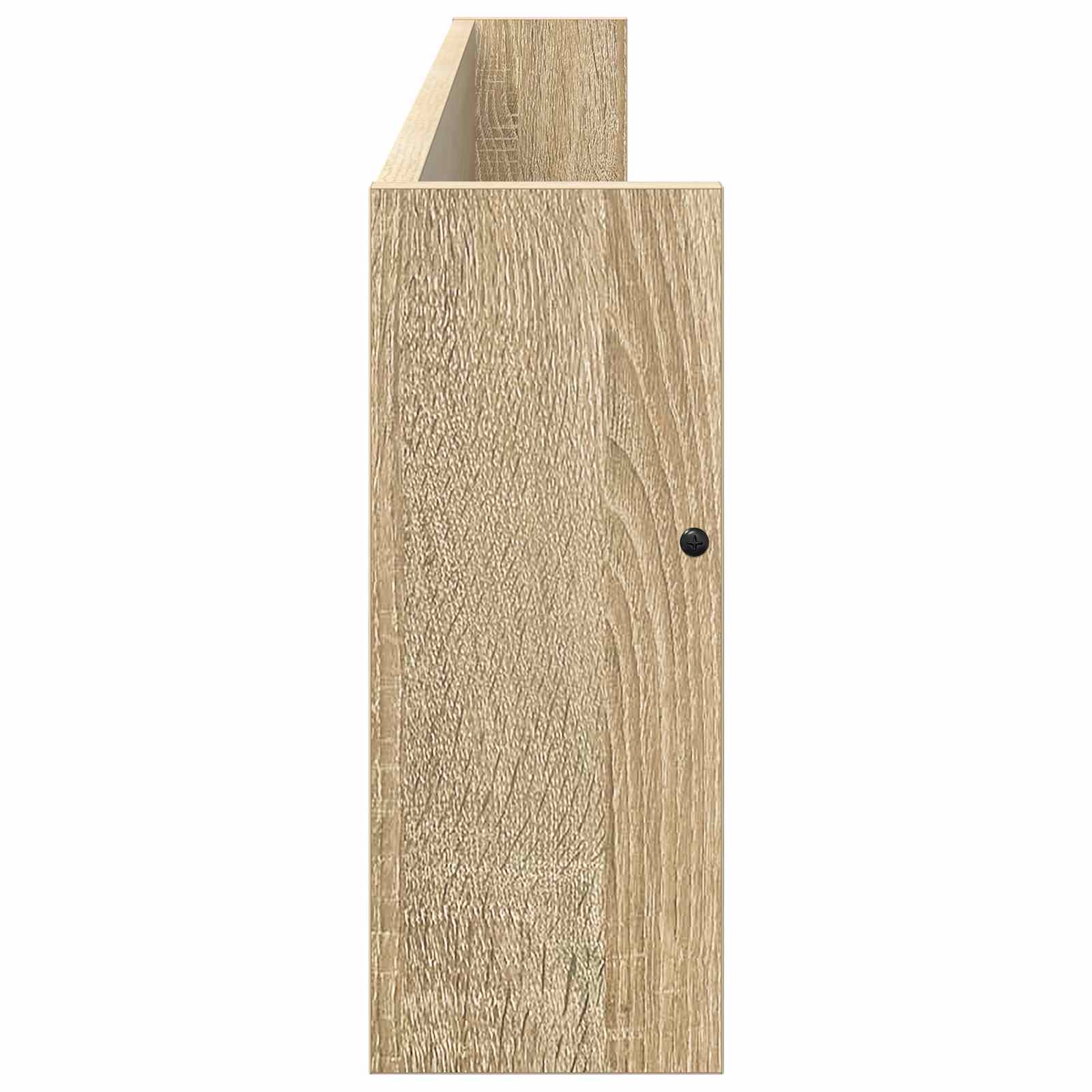 vidaXL Regał na gazety z półką 2 pcs Dąb Sonoma 100 x 12 x 30 cm