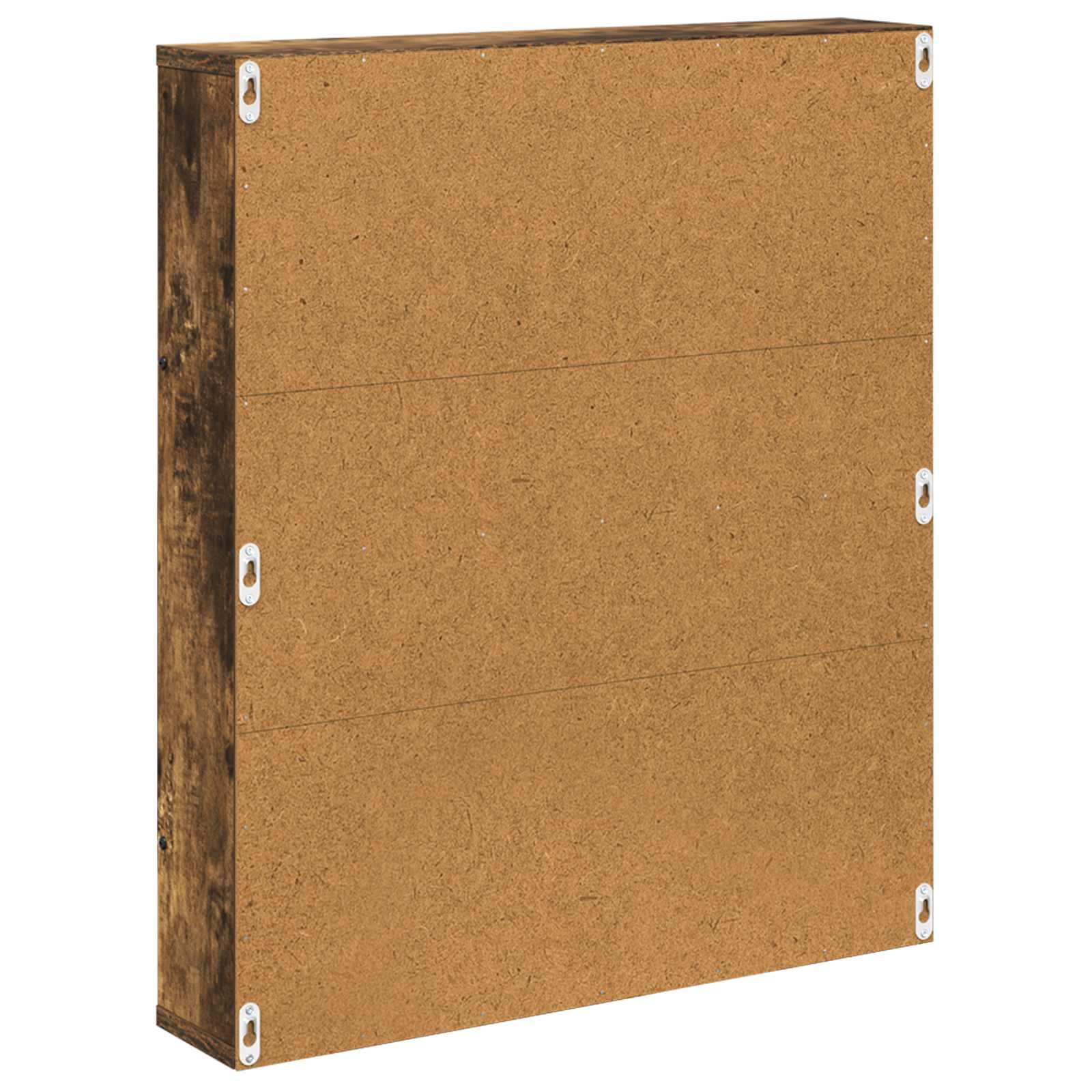 vidaXL Regał na gazety z półką 2 pcs Dąb wędzony 60 x 12 x 70 cm