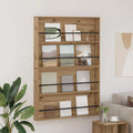 vidaXL Regał na gazety 2 pcs Dąb rzemieślniczy 100 x 12 x 70 cm