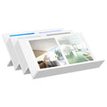vidaXL Regał na gazety Biały 65 x 53 x 28,5 cm Drewno inżynieryjne