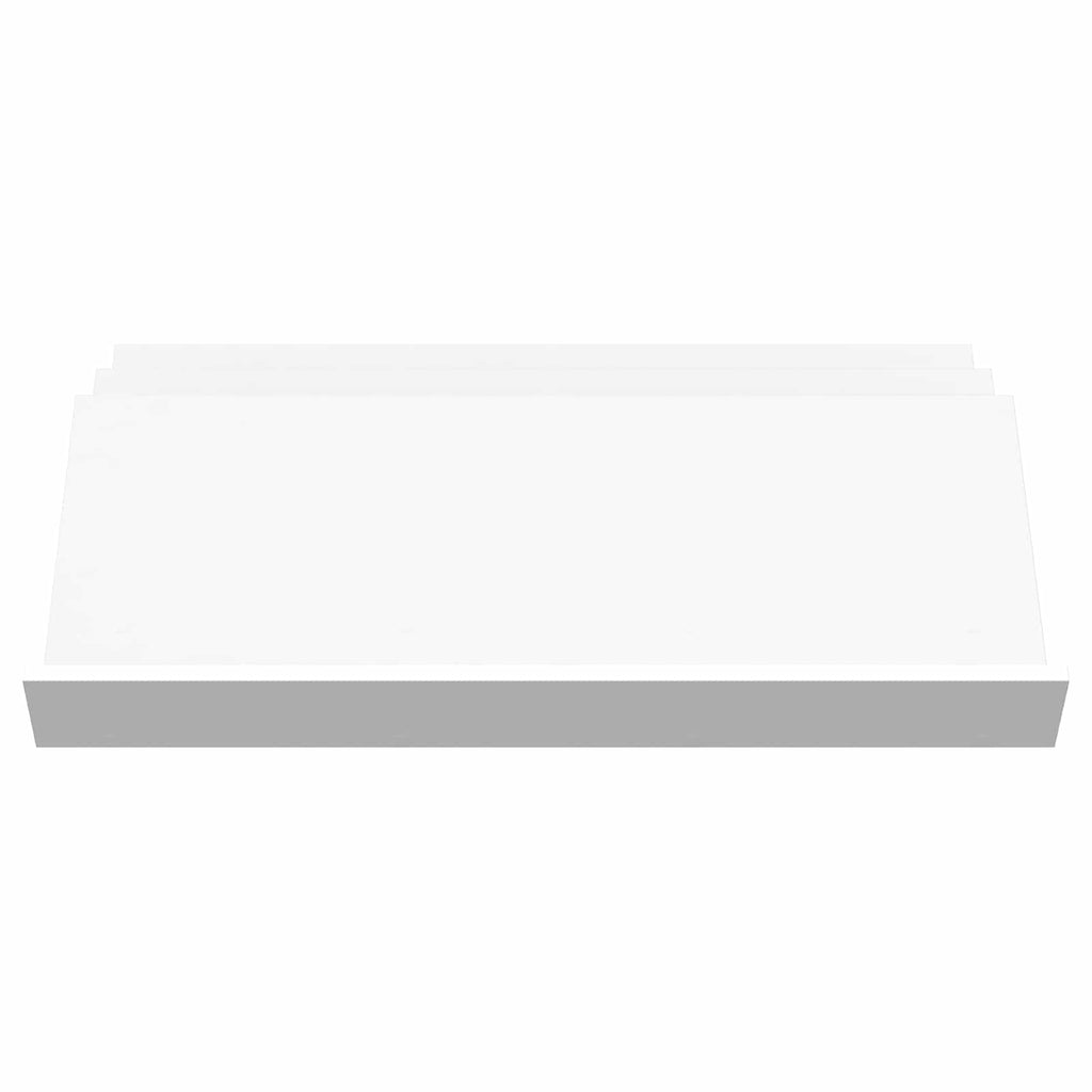 vidaXL Regał na gazety Biały 90 x 53 x 28,5 cm Materiał drewnopochodny