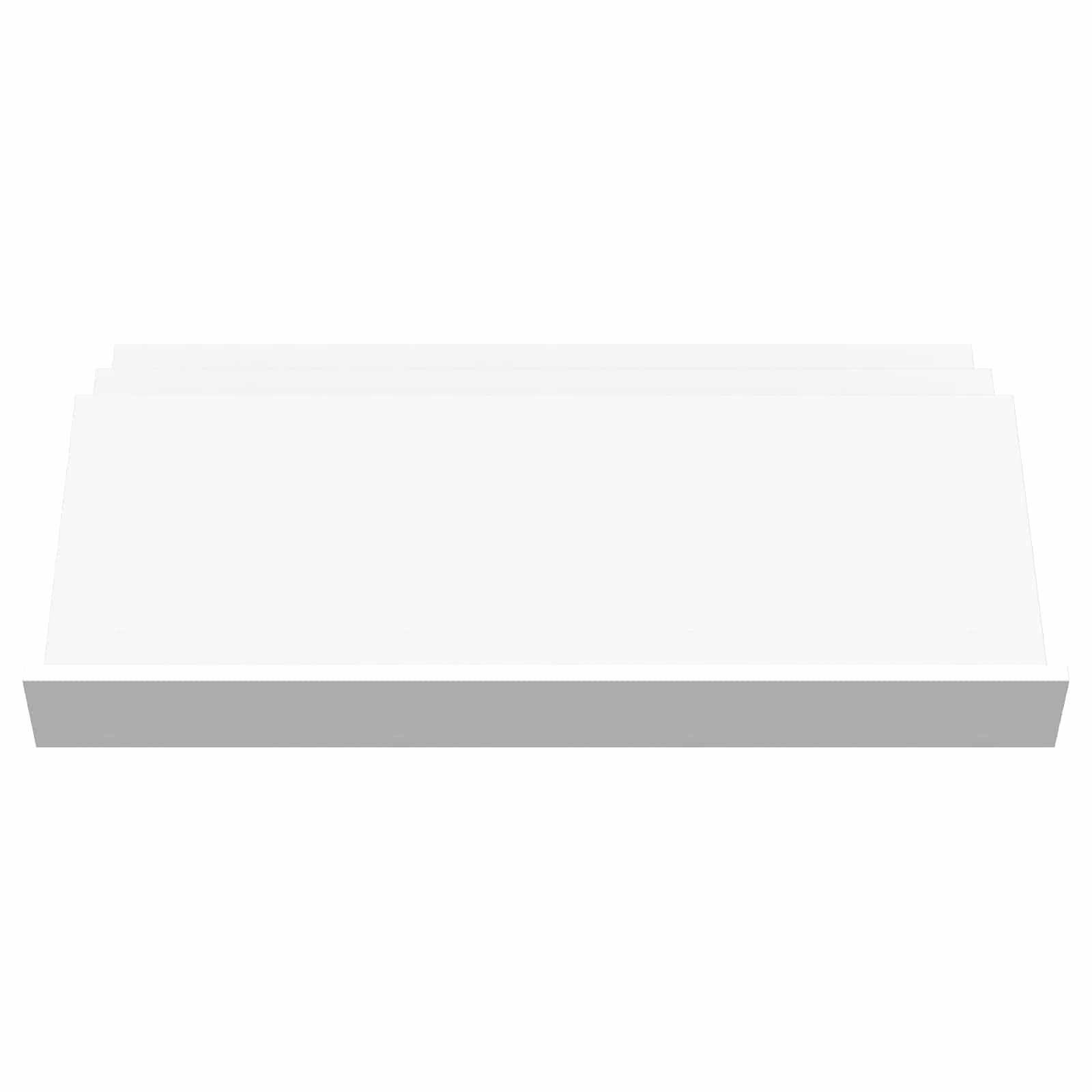 vidaXL Regał na gazety Biały 90 x 53 x 28,5 cm Materiał drewnopochodny