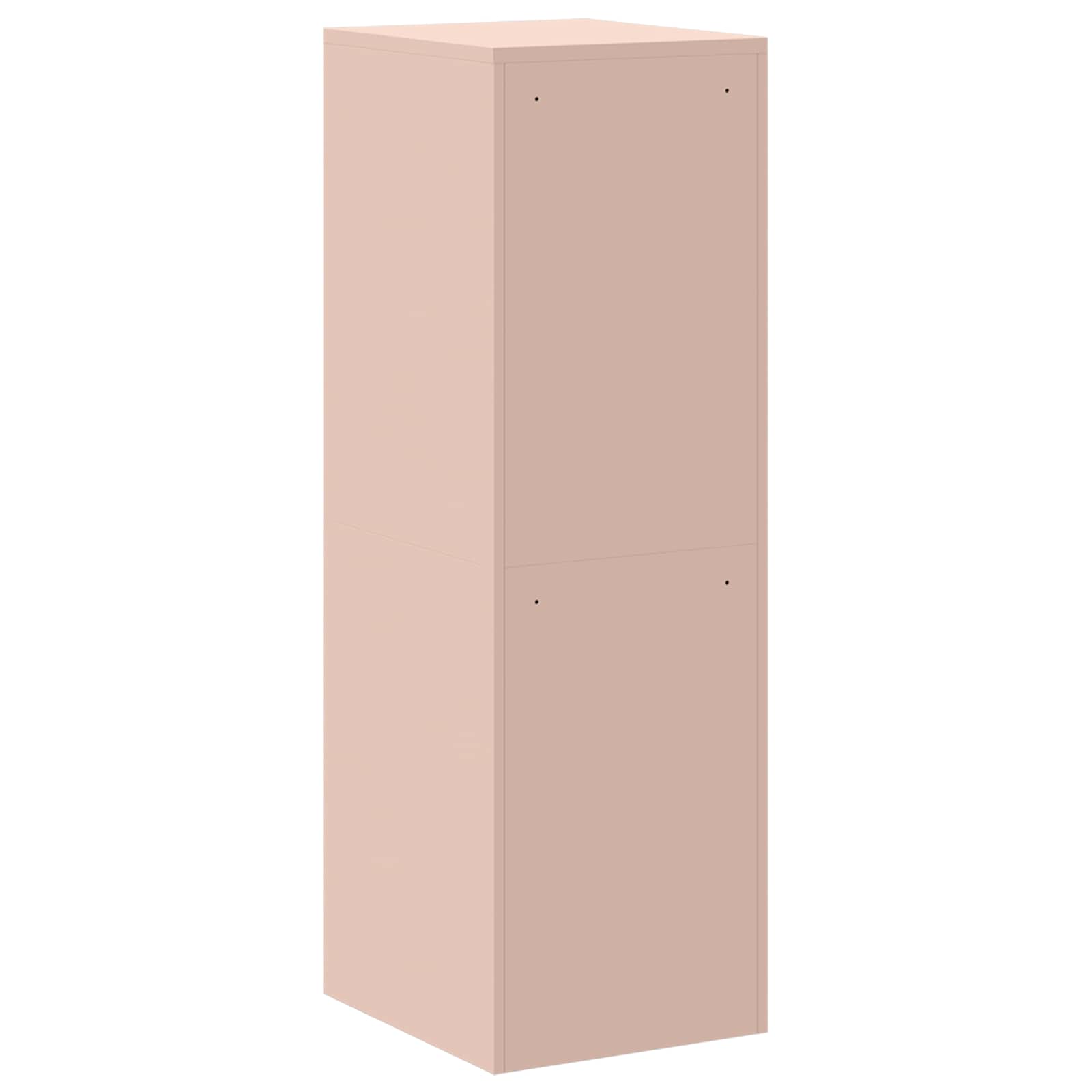 vidaXL Szafka na dokumenty z szufladą 2 pcs Różowy 44 x 50 x 139 cm