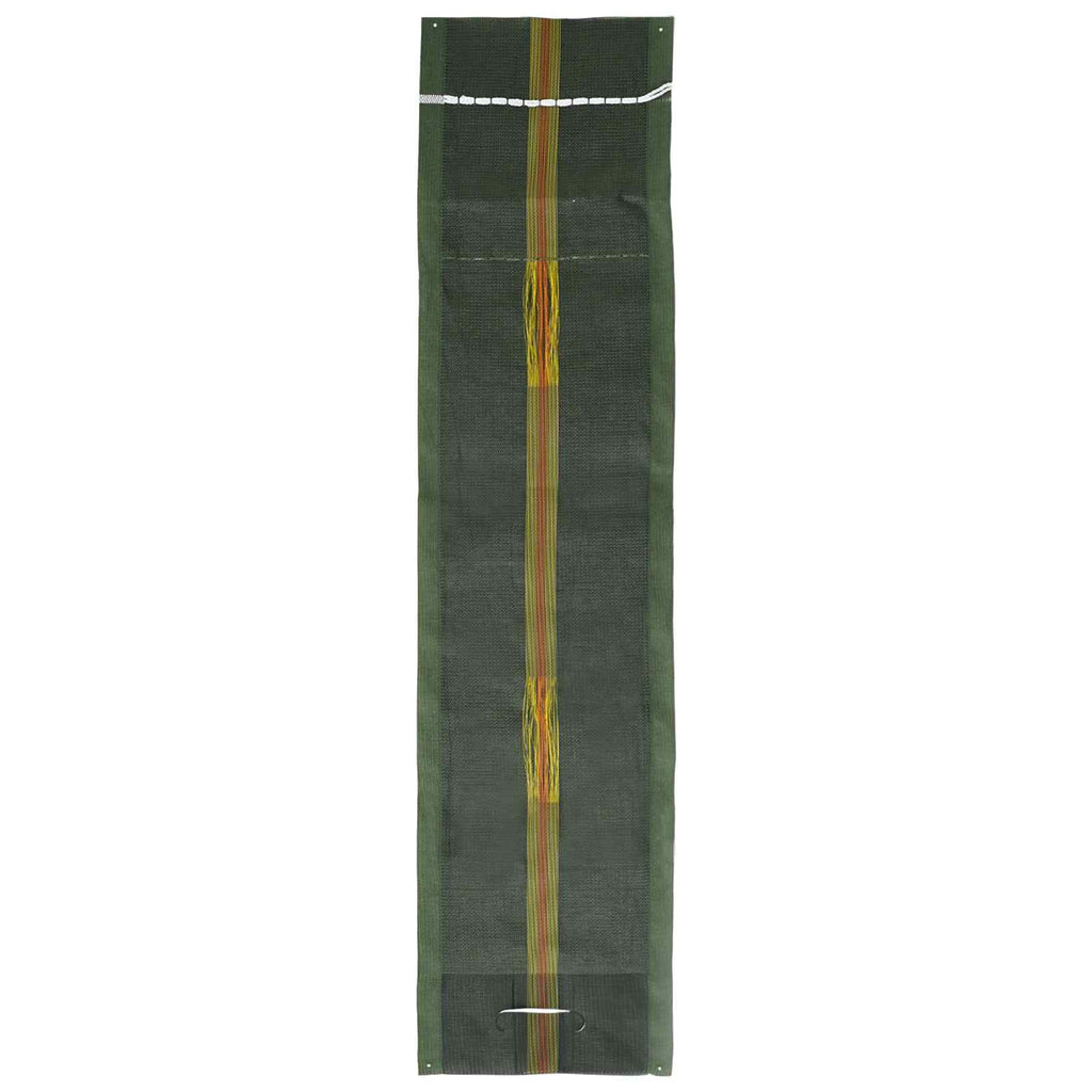 vidaXL Worki z piaskiem 25 pcs Ciemna zieleń 100 x 25 cm HDPE