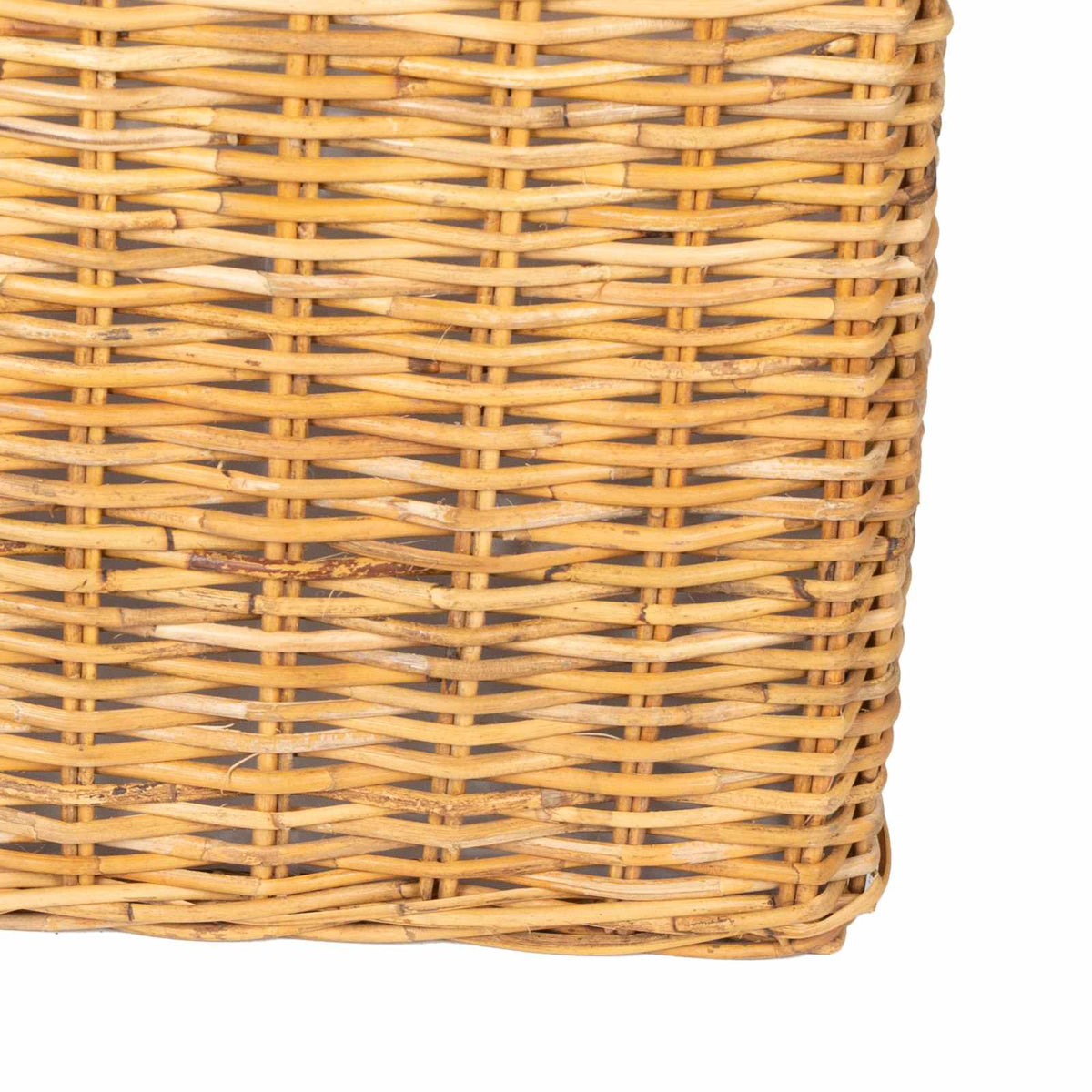 vidaXL Kosz na rośliny GENDT 2 szt. Naturalny Brąz Rattan Kubu