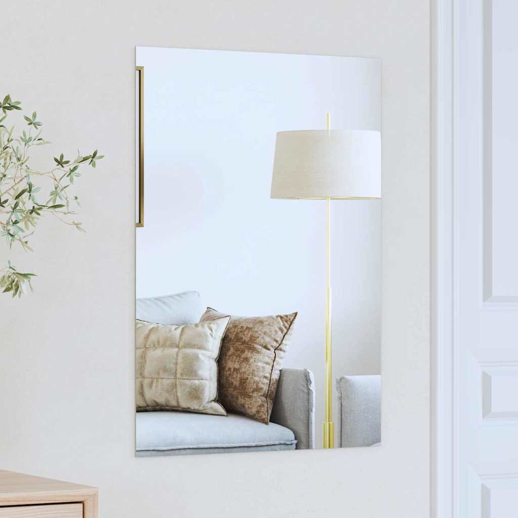 vidaXL Lustro ścienne Prostokątny 70 x 50 cm szkło hartowane
