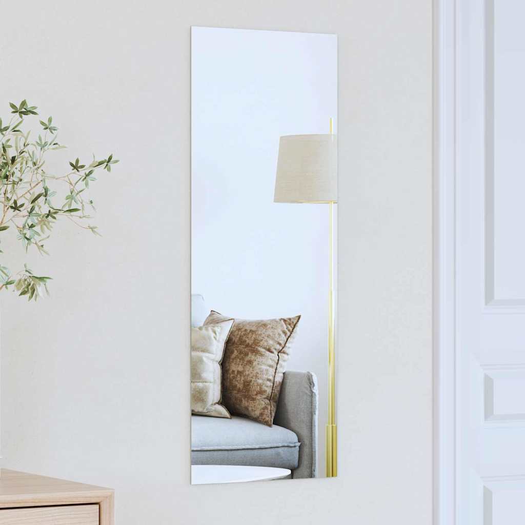 vidaXL Lustro ścienne Prostokątny 30 x 80 cm szkło hartowane