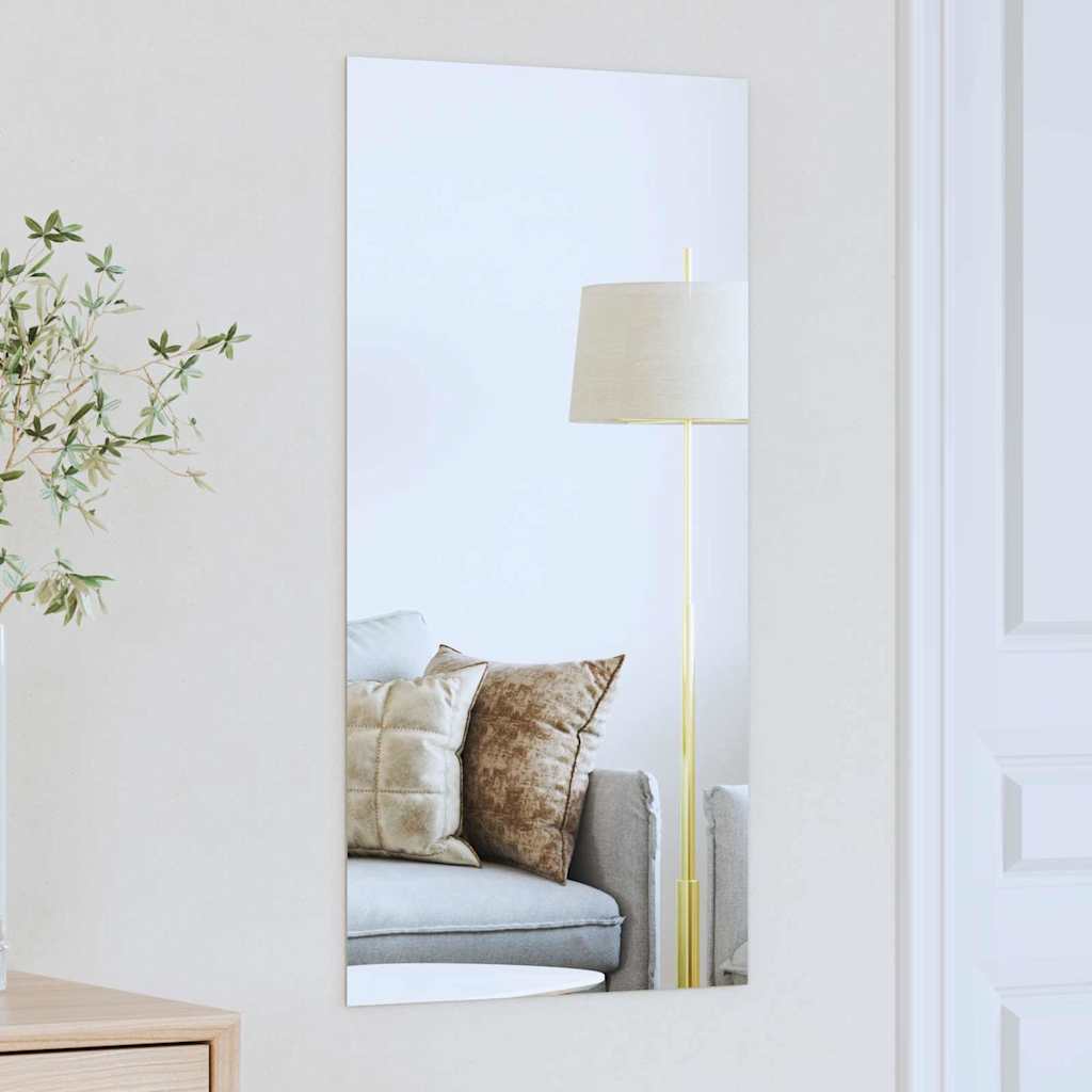vidaXL Lustro ścienne Prostokątny 40 x 80 cm szkło hartowane