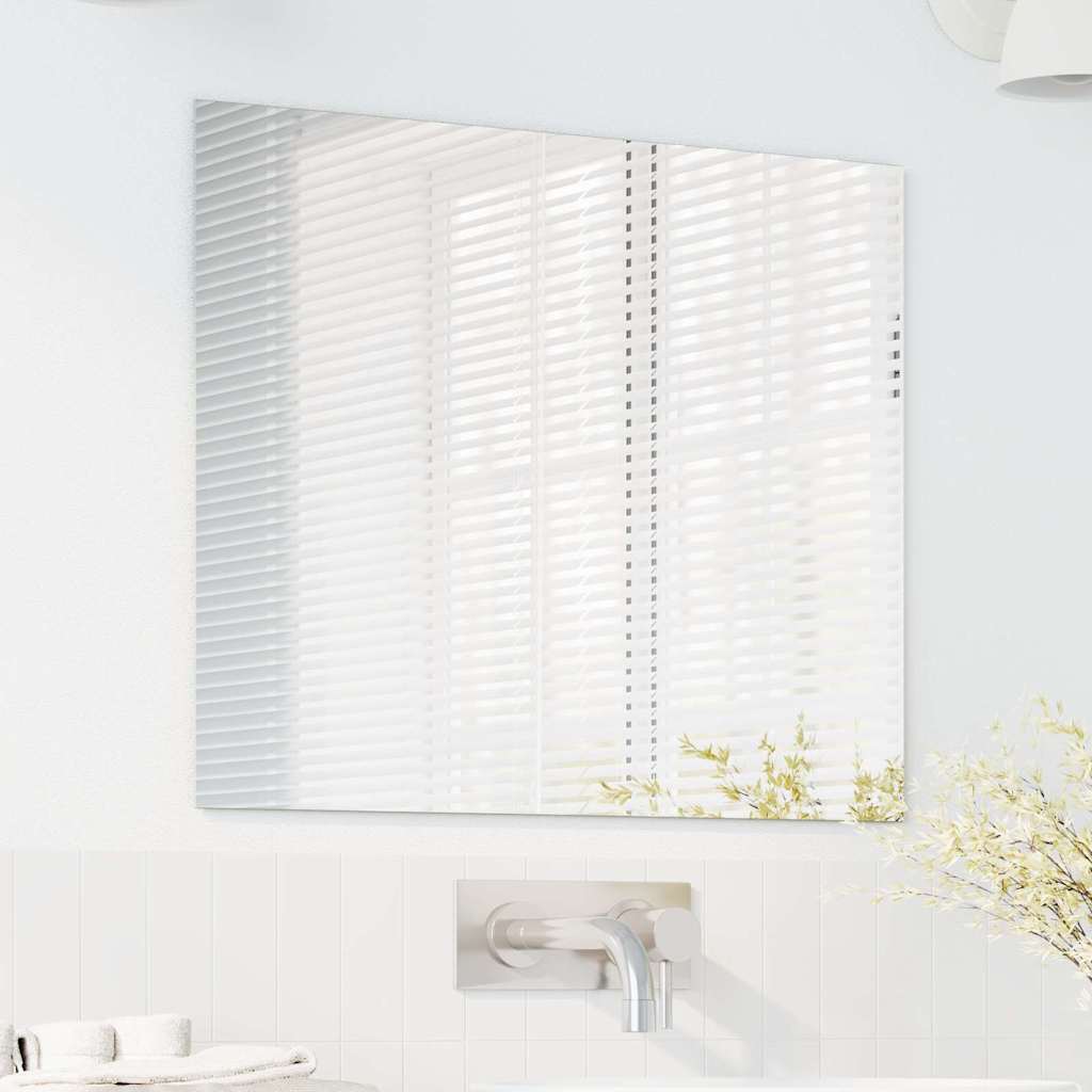vidaXL Lustro ścienne Prostokątny 50 x 60 cm szkło hartowane