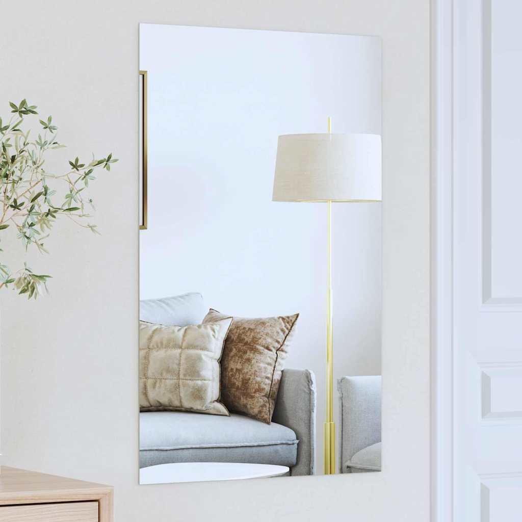 vidaXL Lustro ścienne Prostokątny 50 x 80 cm szkło hartowane