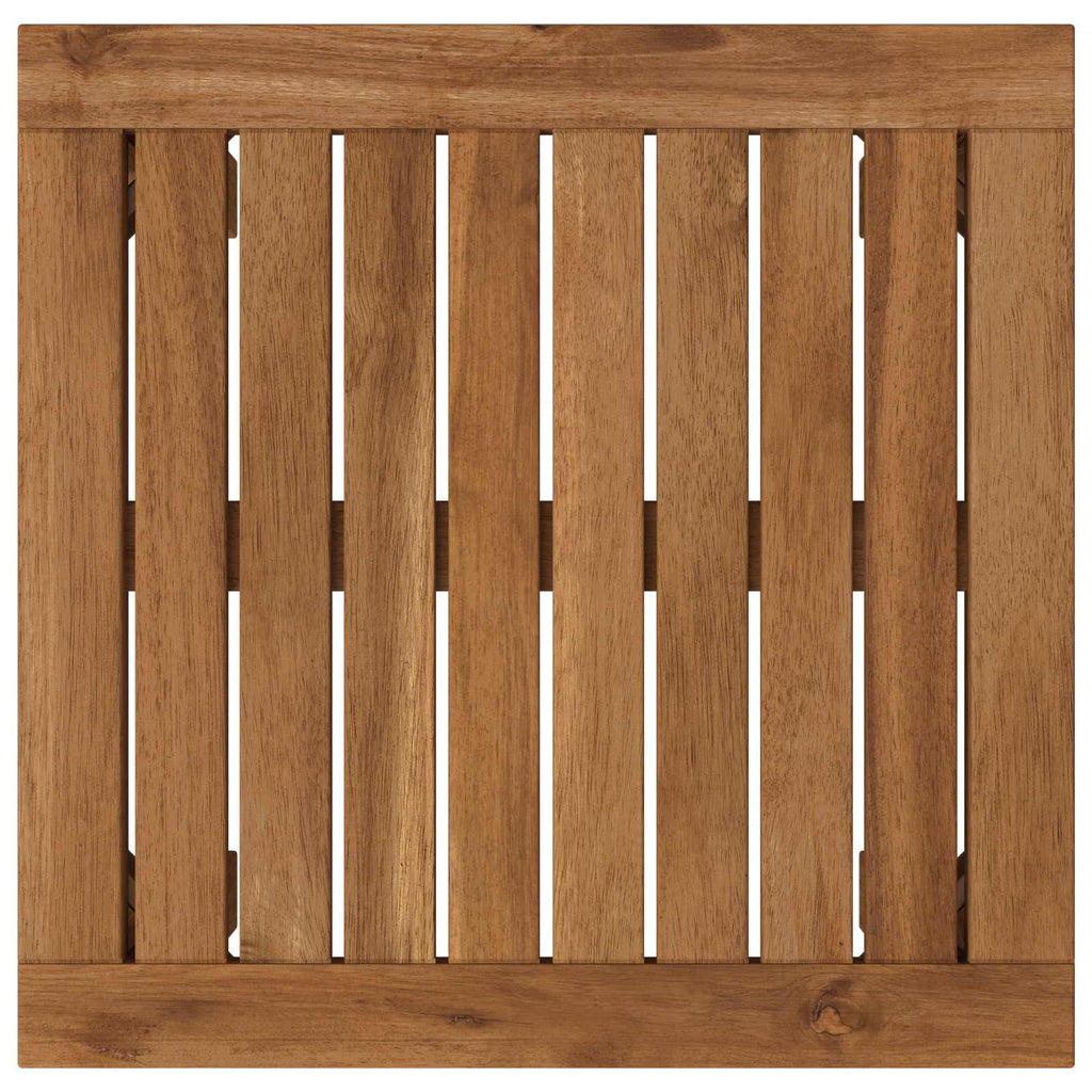 vidaXL Stolik kawowy naturalny 40 x 40,5 x 36 cm Lite Drewno Akacji