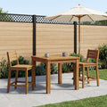 vidaXL Stolik kawowy naturalny 50 x 48,5 x 36 cm Lite Drewno Akacji