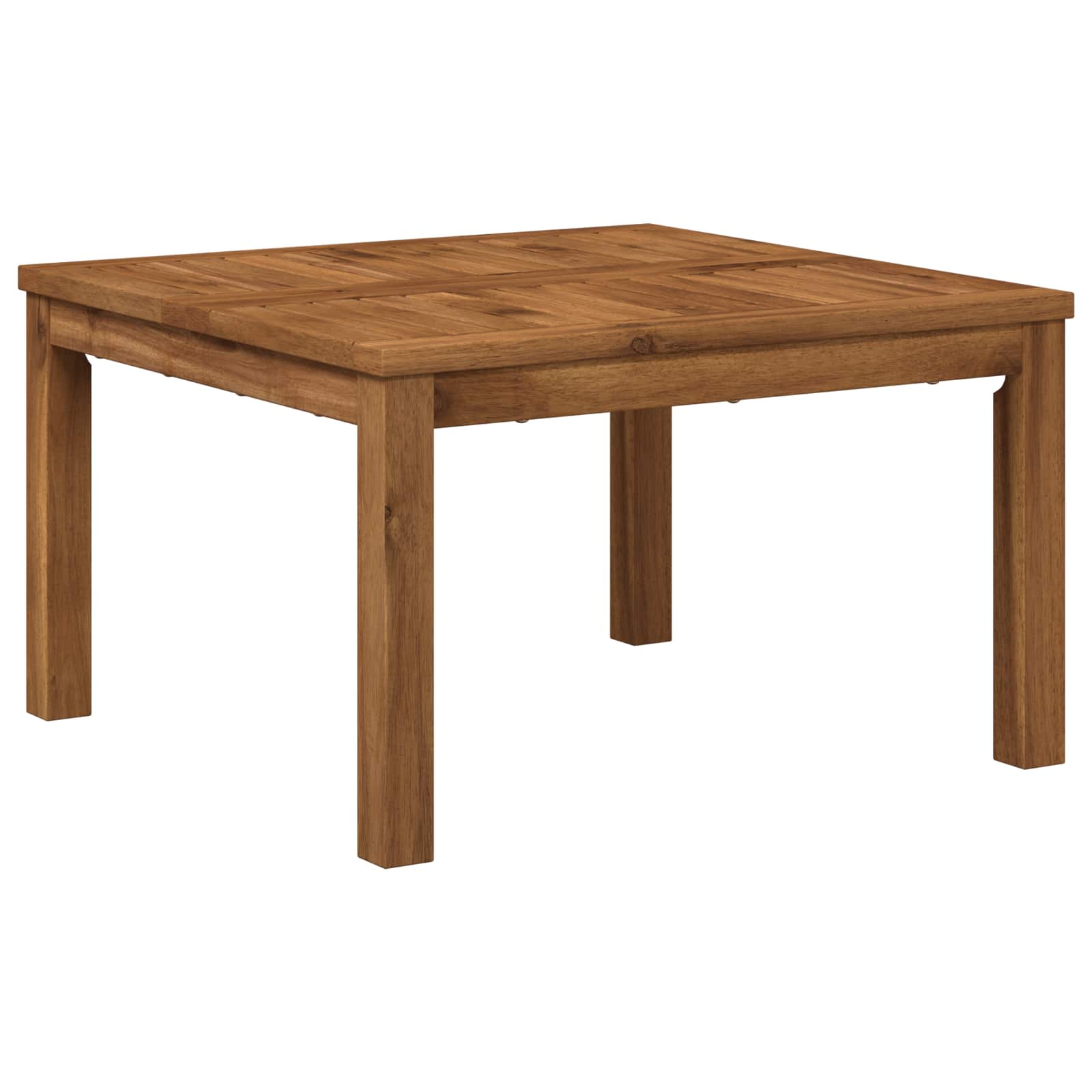 vidaXL Stolik kawowy naturalny 60 x 60,5 x 36 cm Lite Drewno Akacji