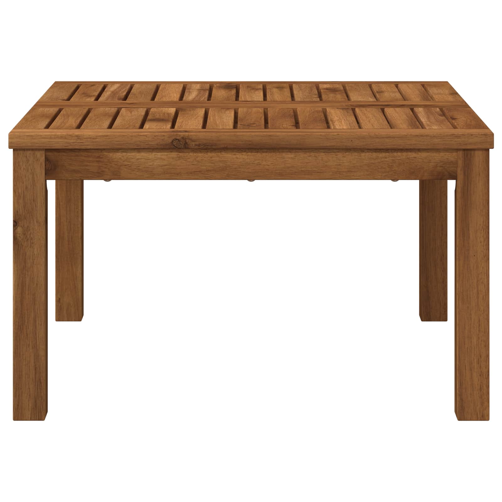 vidaXL Stolik kawowy naturalny 60 x 60,5 x 36 cm Lite Drewno Akacji