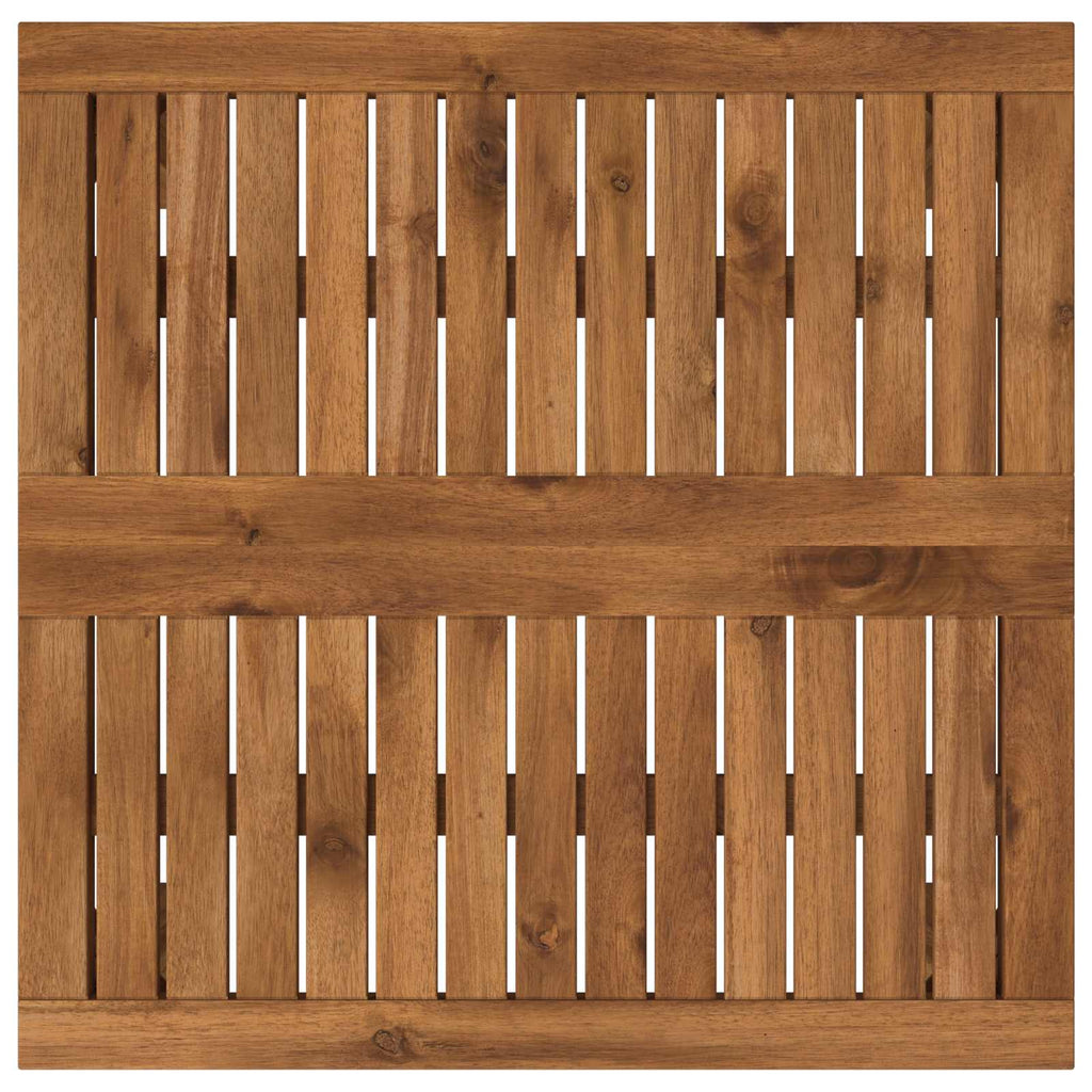 vidaXL Stolik kawowy naturalny 60 x 60,5 x 36 cm Lite Drewno Akacji