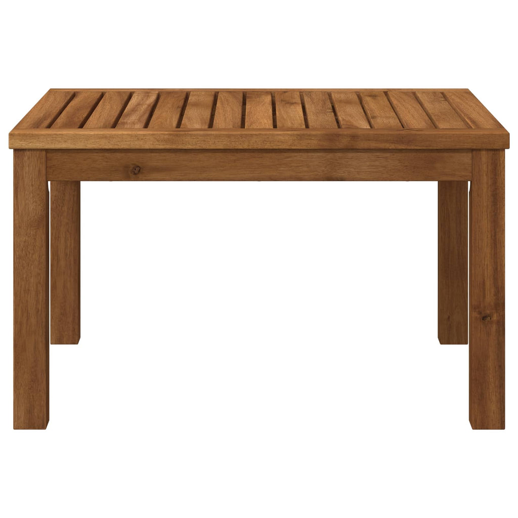 vidaXL Stolik kawowy naturalny 50 x 60,5 x 36 cm Lite Drewno Akacji