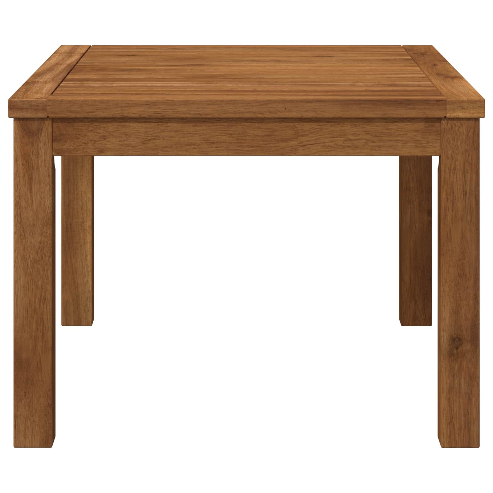 vidaXL Stolik kawowy naturalny 50 x 60,5 x 36 cm Lite Drewno Akacji