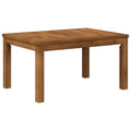 vidaXL Stolik kawowy naturalny 50 x 68,5 x 36 cm Lite Drewno Akacji