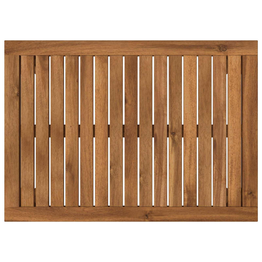 vidaXL Stolik kawowy naturalny 50 x 68,5 x 36 cm Lite Drewno Akacji