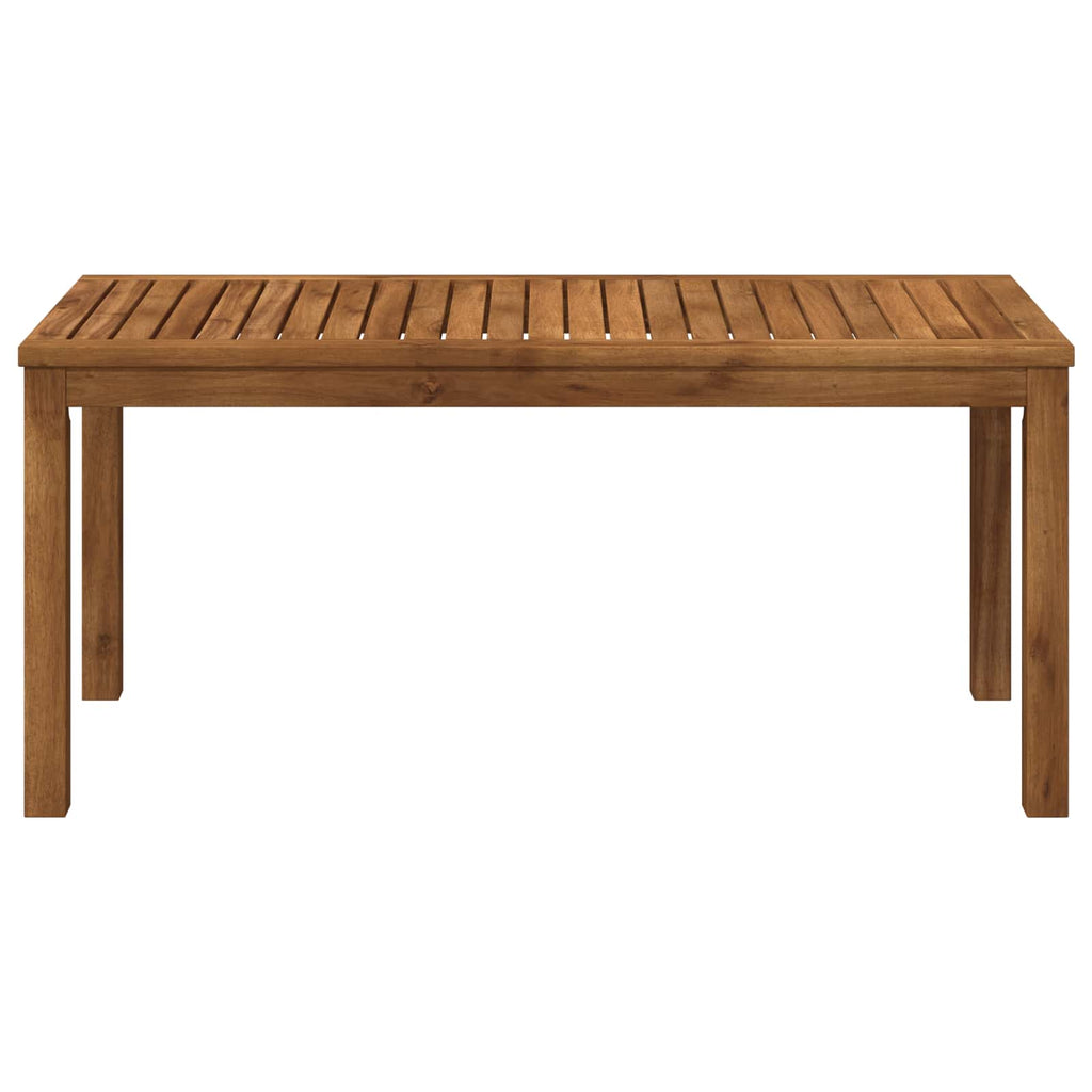 vidaXL Stolik kawowy naturalny 50 x 100,5 x 45 cm Lite Drewno Akacji