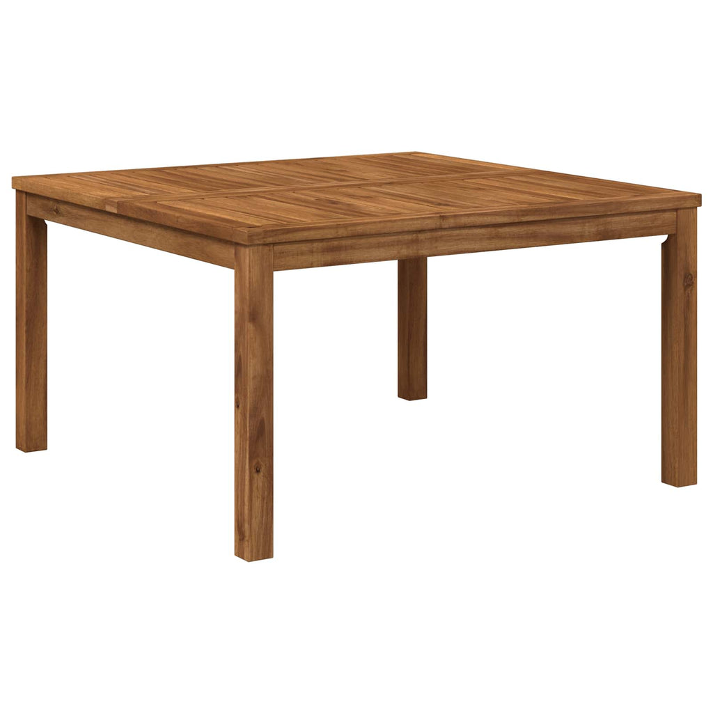 vidaXL Stolik kawowy naturalny 80 x 80,5 x 45 cm Lite Drewno Akacji