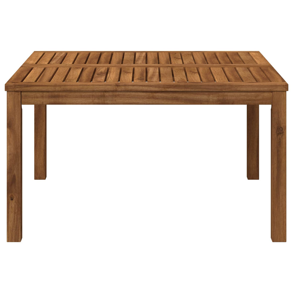 vidaXL Stolik kawowy naturalny 80 x 80,5 x 45 cm Lite Drewno Akacji