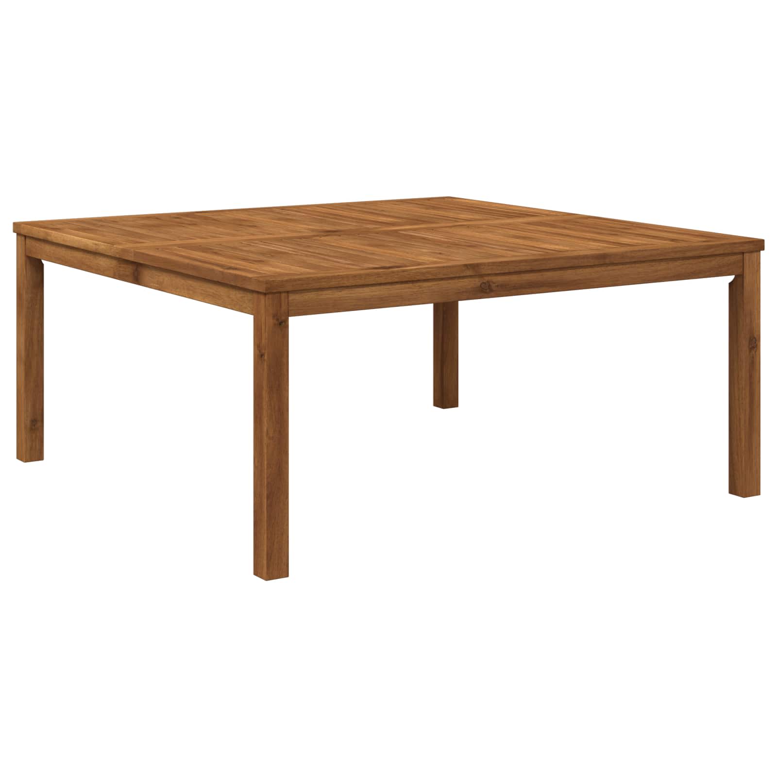 vidaXL Stolik kawowy naturalny 100 x 100,5 x 45 cm Lite Drewno Akacji