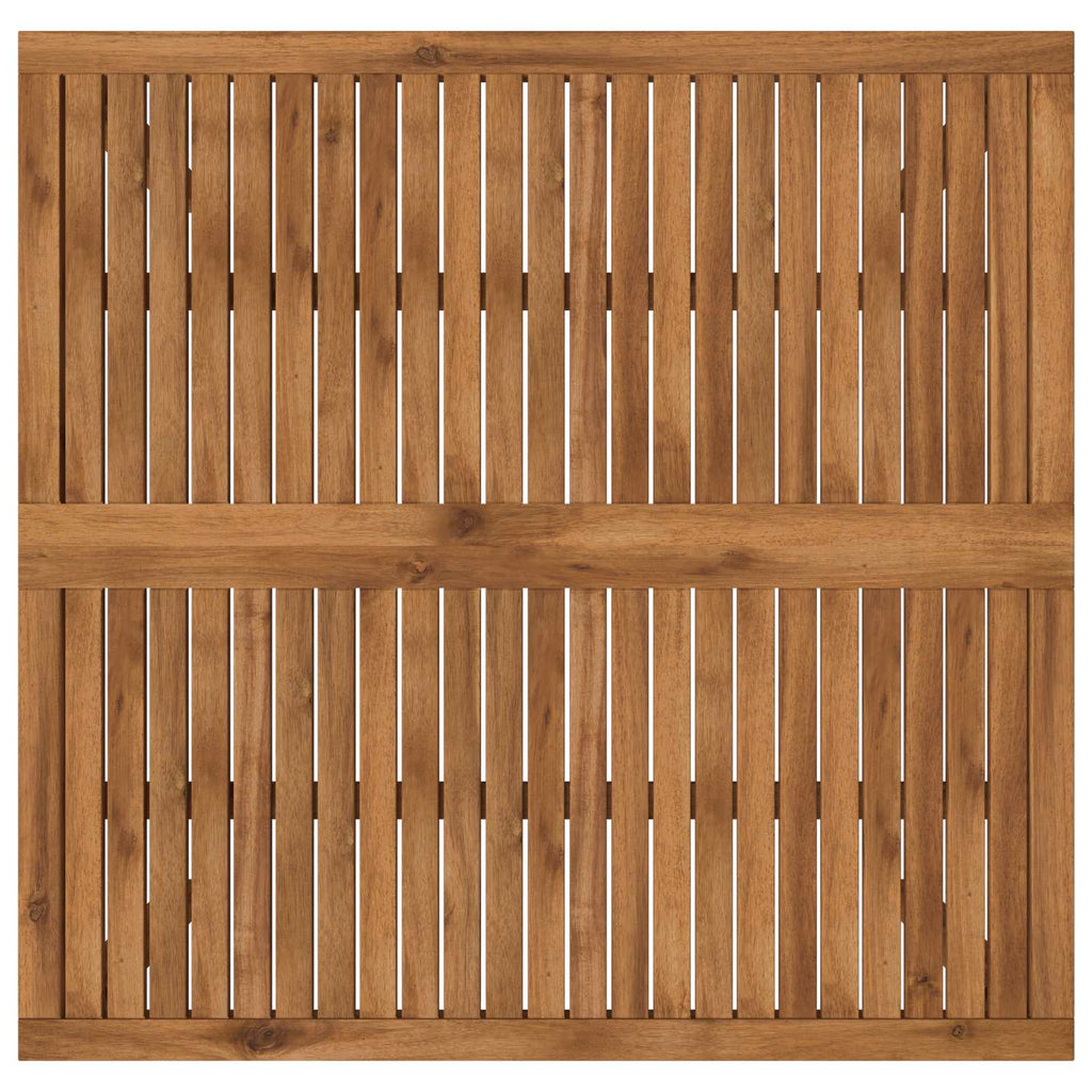 vidaXL Stolik kawowy naturalny 100 x 100,5 x 45 cm Lite Drewno Akacji