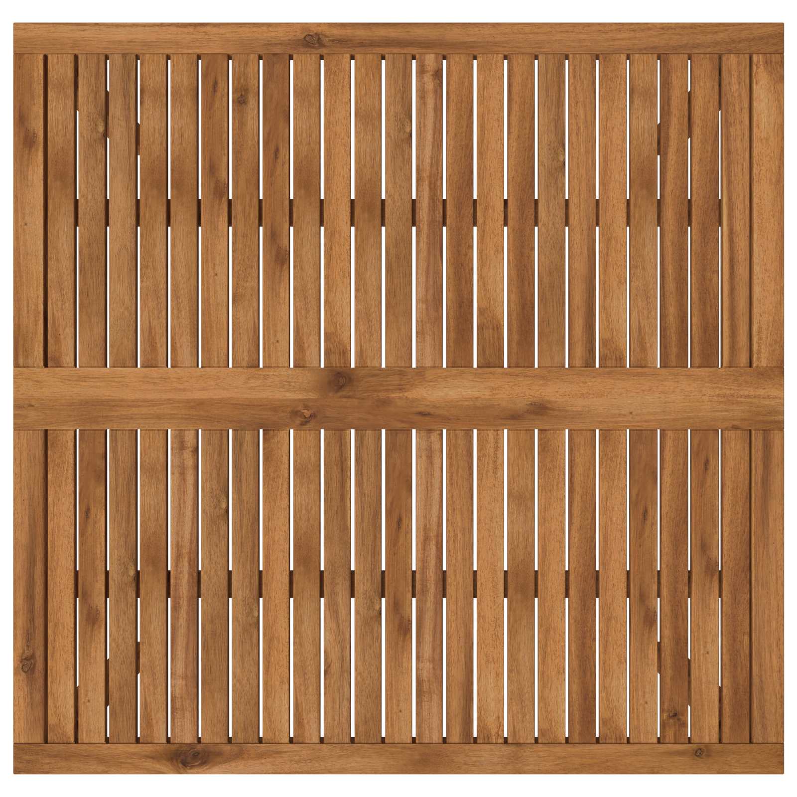 vidaXL Stolik kawowy naturalny 100 x 100,5 x 45 cm Lite Drewno Akacji