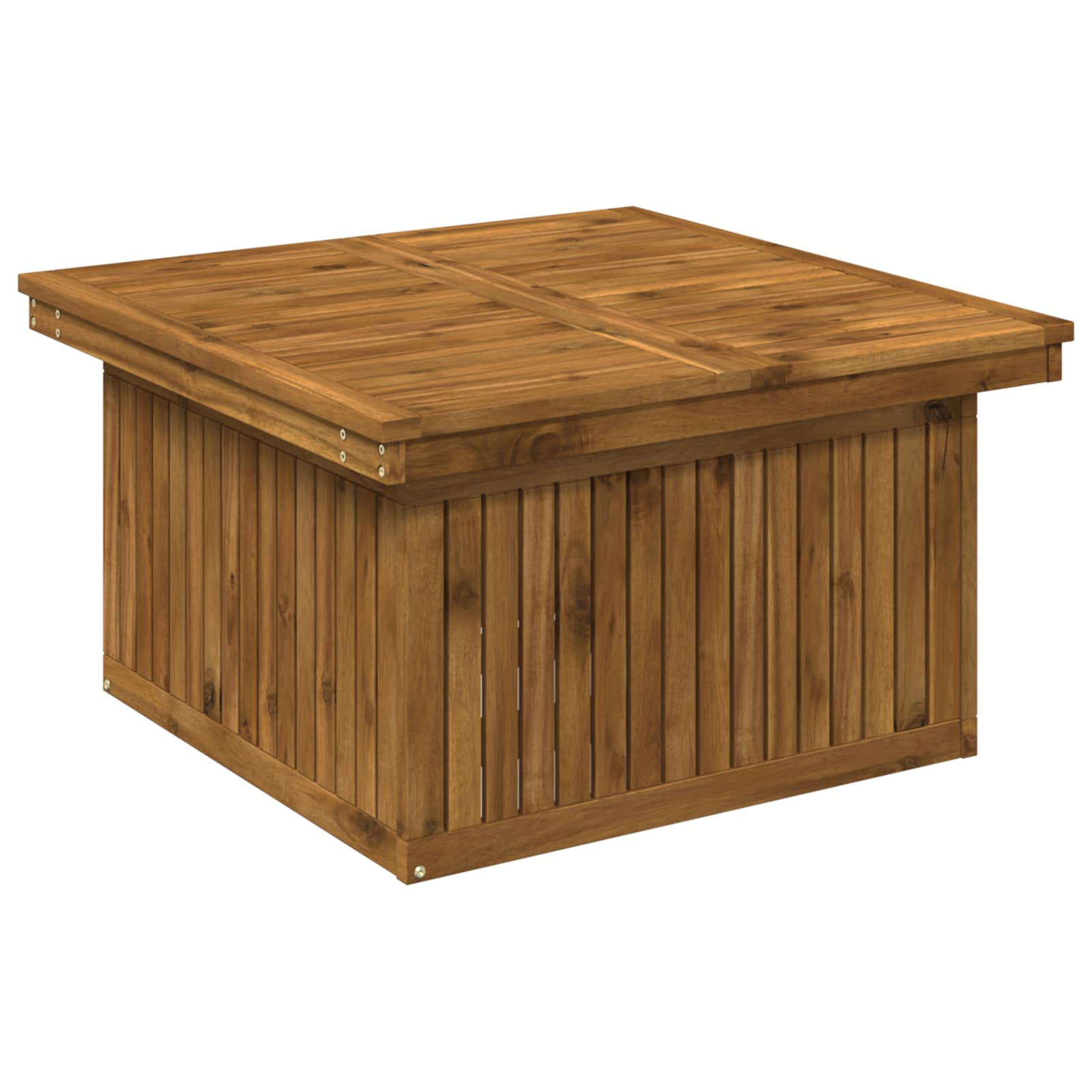 vidaXL naturalny 80,5 x 80 x 75/44,5 cm