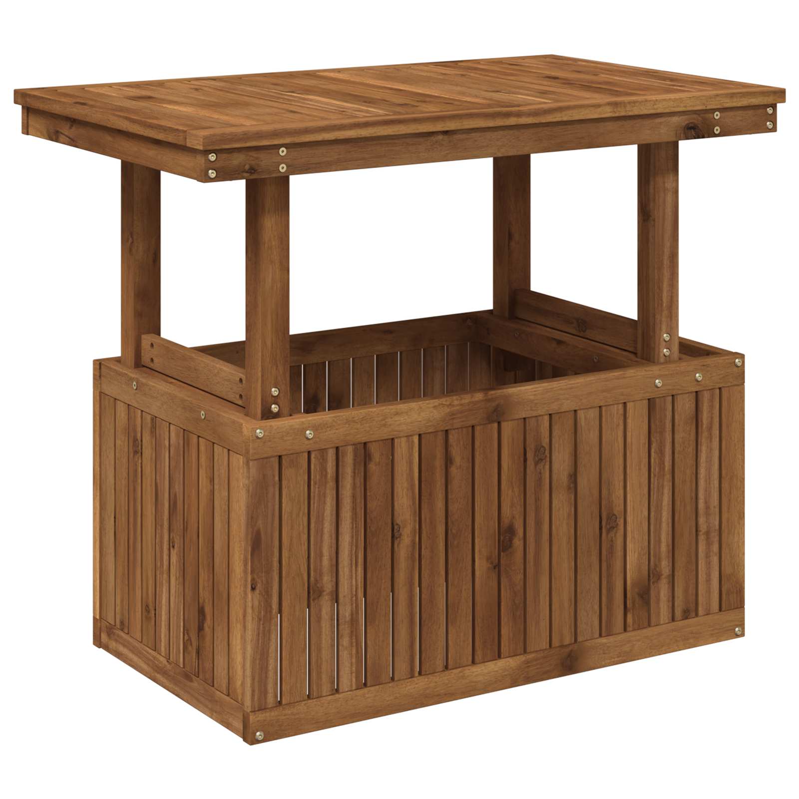 vidaXL naturalny 90 x 55 x 75/44,5 cm