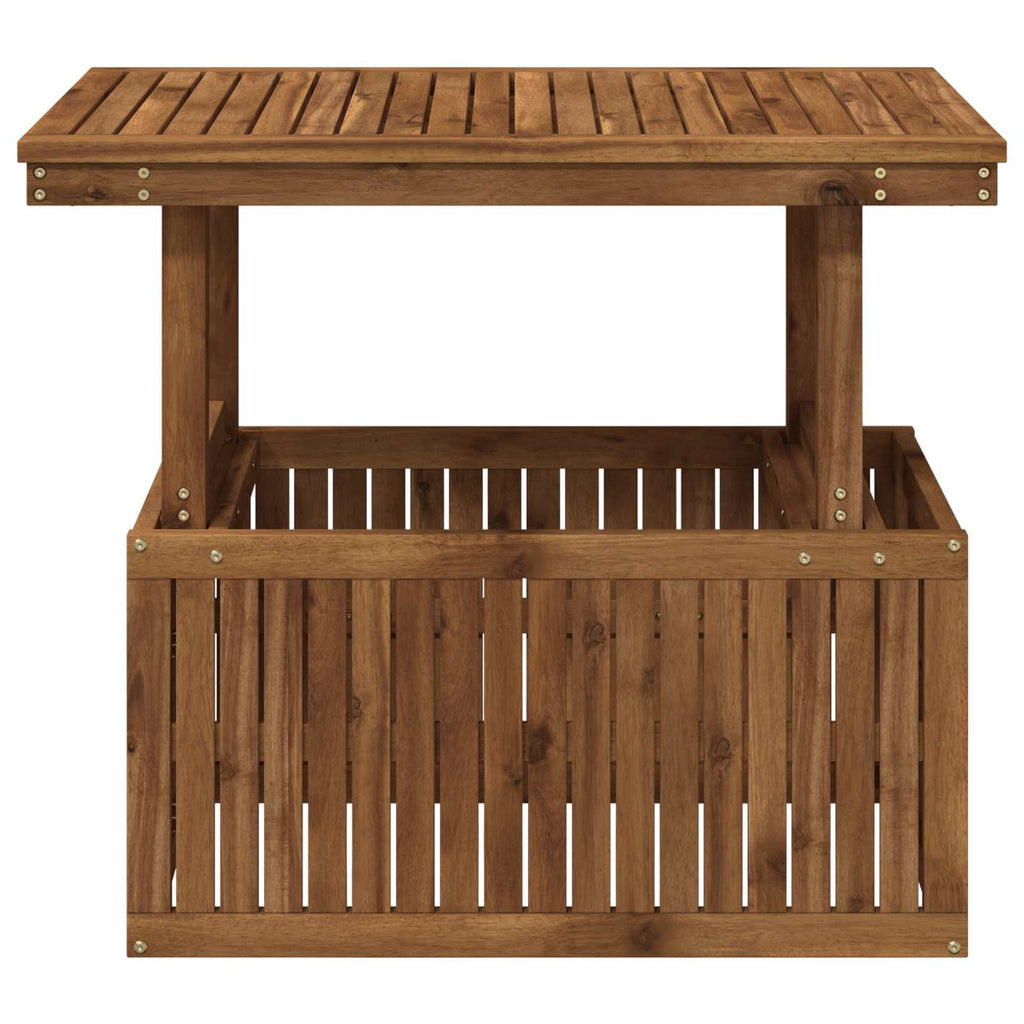 vidaXL naturalny 90 x 55 x 75/44,5 cm