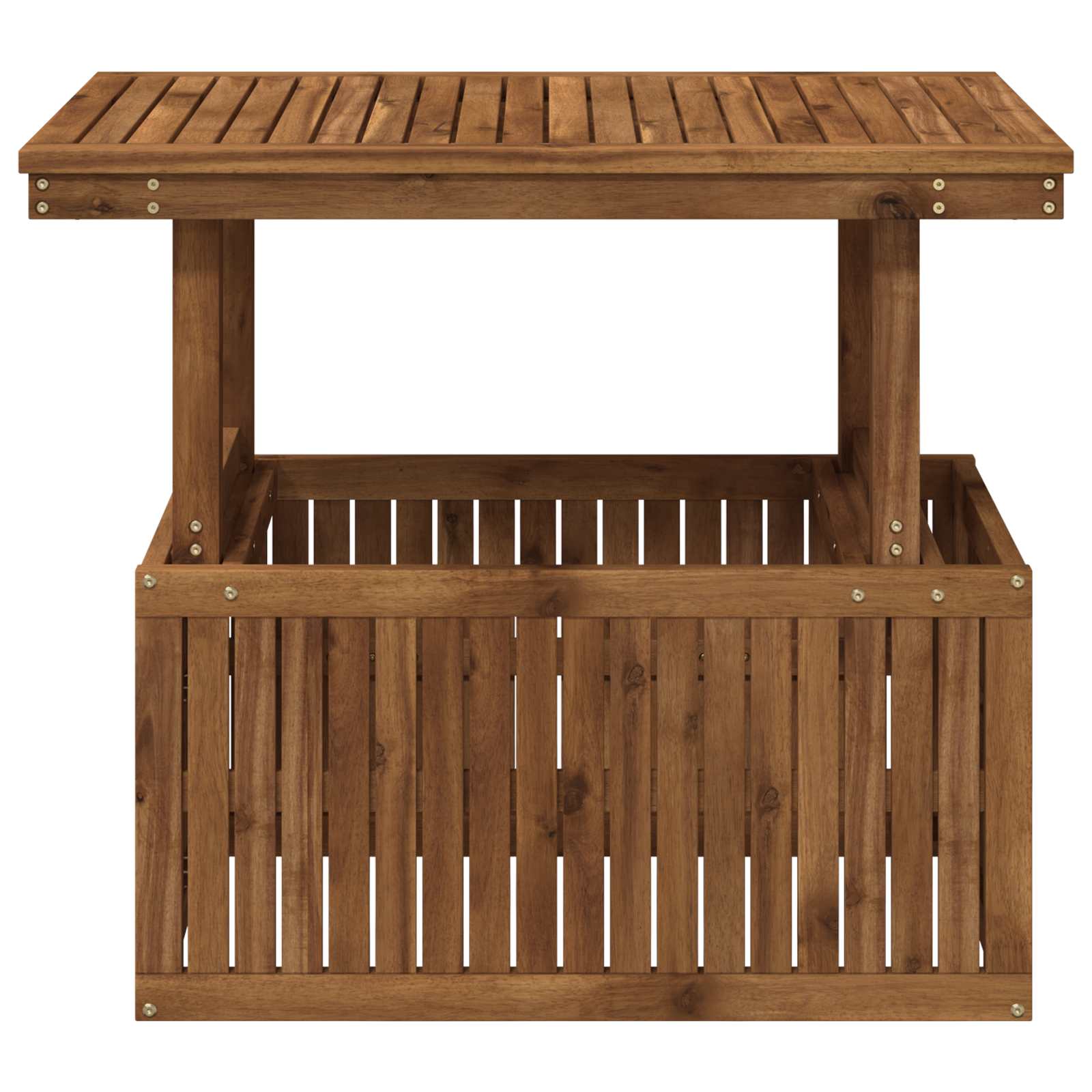 vidaXL naturalny 90 x 55 x 75/44,5 cm