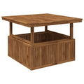 vidaXL naturalny 108,5 x 110 x 75/44,5 cm