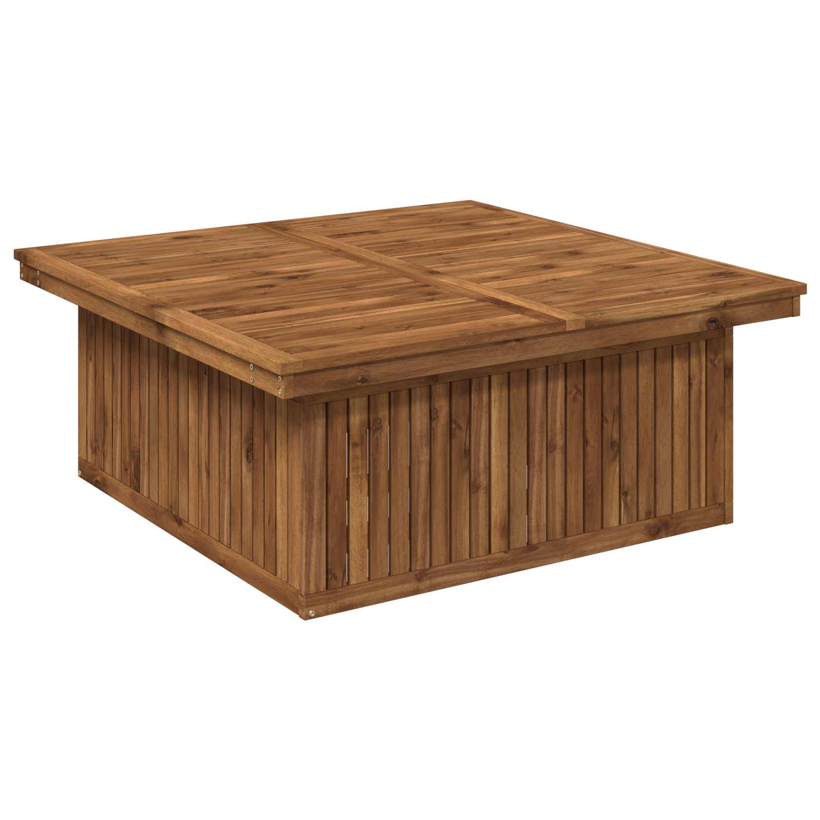 vidaXL naturalny 108,5 x 110 x 75/44,5 cm