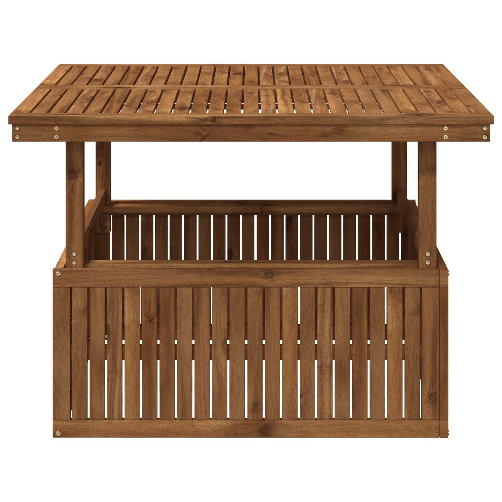 vidaXL naturalny 108,5 x 110 x 75/44,5 cm