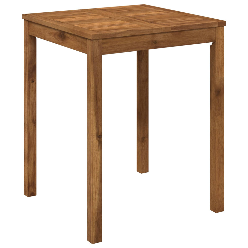 vidaXL Stół do kolacji w ogrodzie naturalny 60 x 60,5 x 75 cm