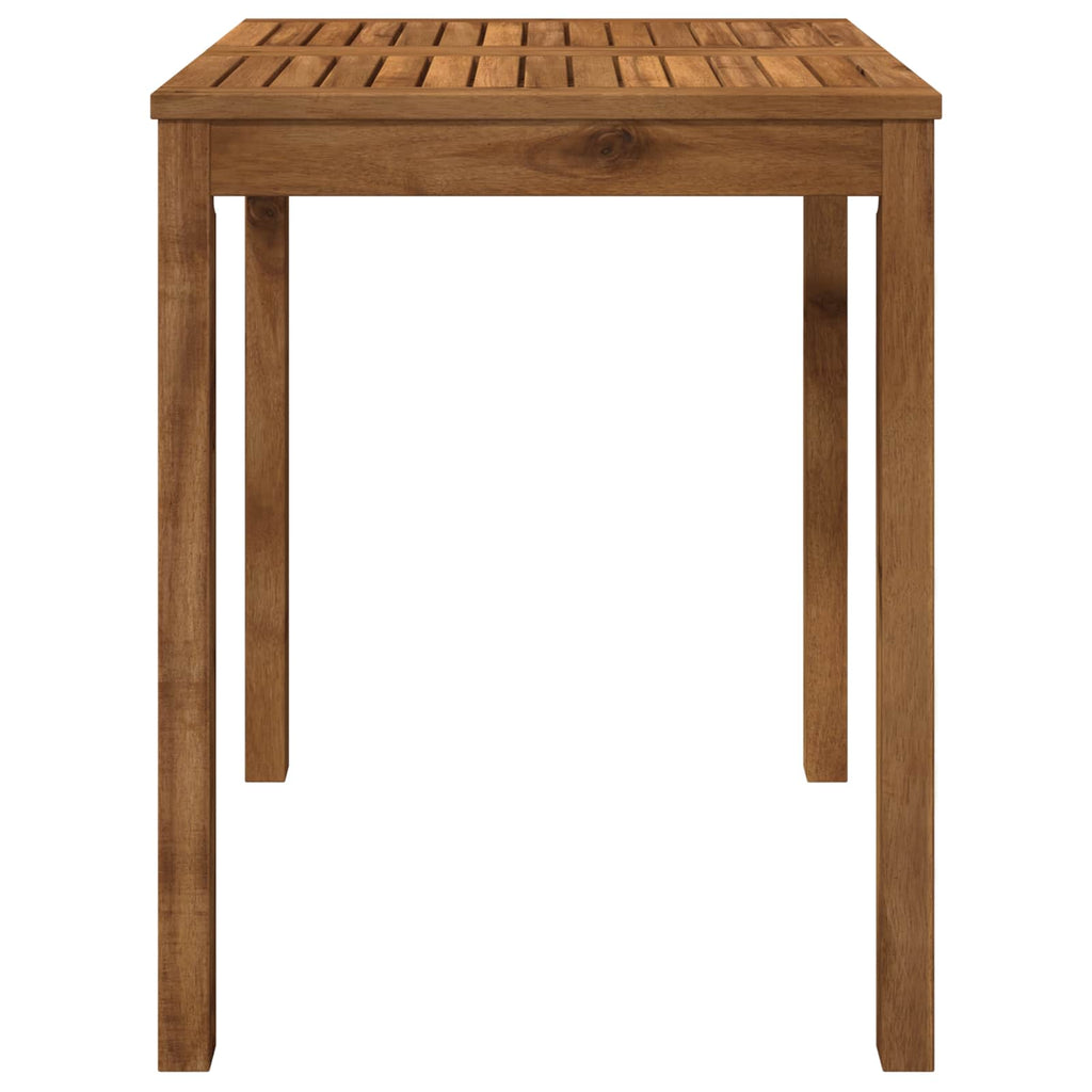 vidaXL Stół do kolacji w ogrodzie naturalny 60 x 60,5 x 75 cm
