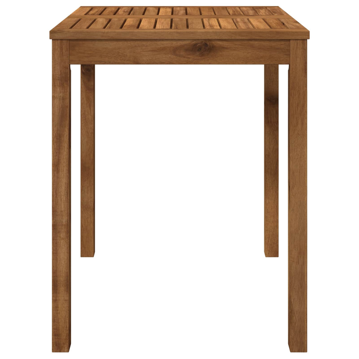 vidaXL Stół do kolacji w ogrodzie naturalny 60 x 60,5 x 75 cm