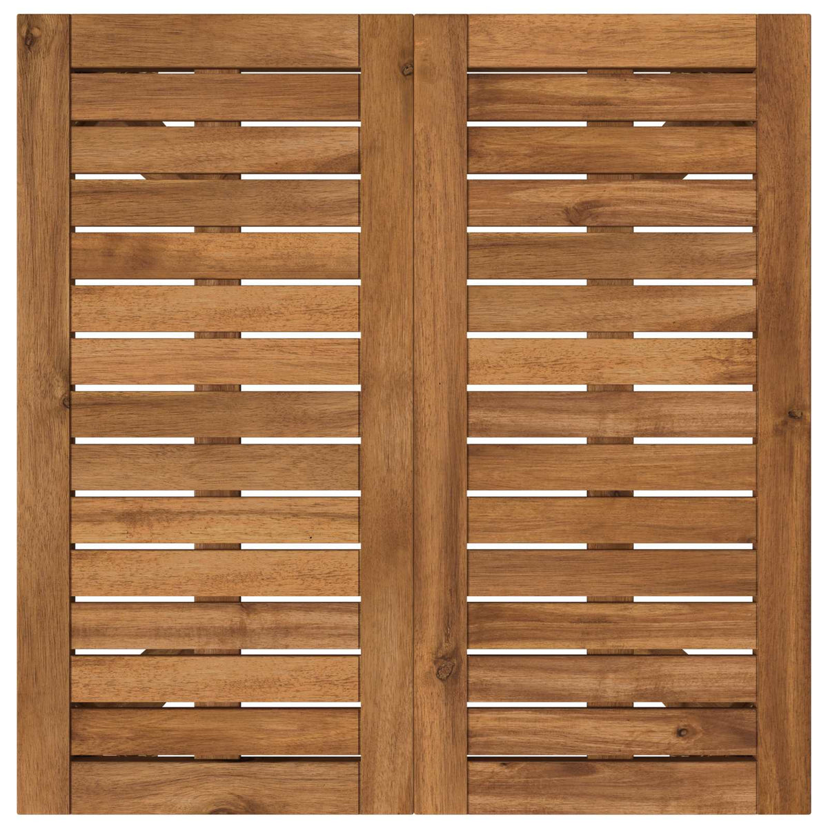 vidaXL Stół do kolacji w ogrodzie naturalny 60 x 60,5 x 75 cm