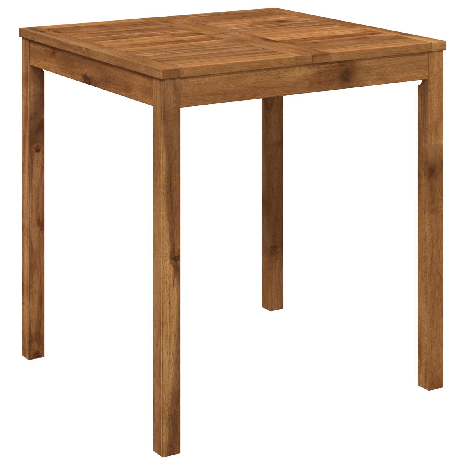 vidaXL Stół do kolacji w ogrodzie naturalny 70 x 68,5 x 75 cm