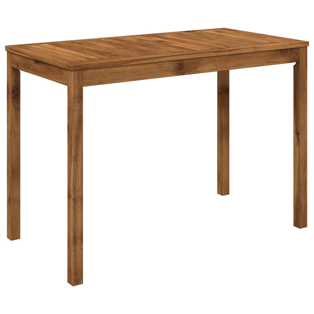 vidaXL Stół do kolacji w ogrodzie naturalny 108,5 x 55 x 75 cm